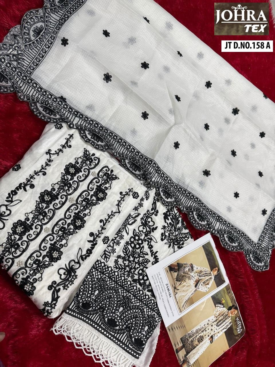 Jt-158Ab Johra Tex Rayon Pakistani Salwar Suits Wholesaler
