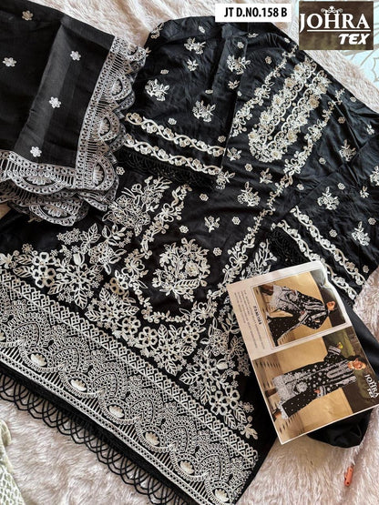 Jt-158Ab Johra Tex Rayon Pakistani Salwar Suits Wholesaler