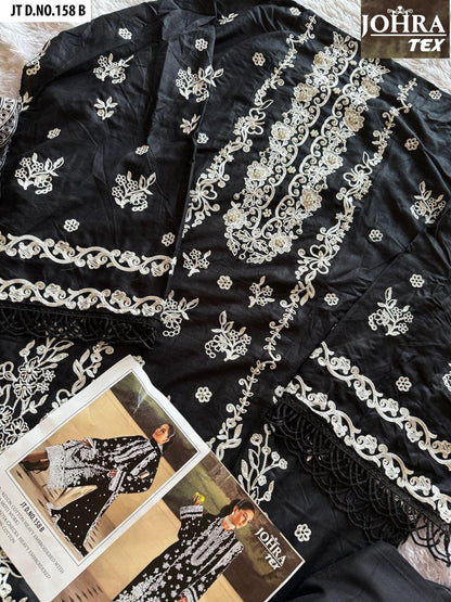 Jt-158Ab Johra Tex Rayon Pakistani Salwar Suits Wholesaler