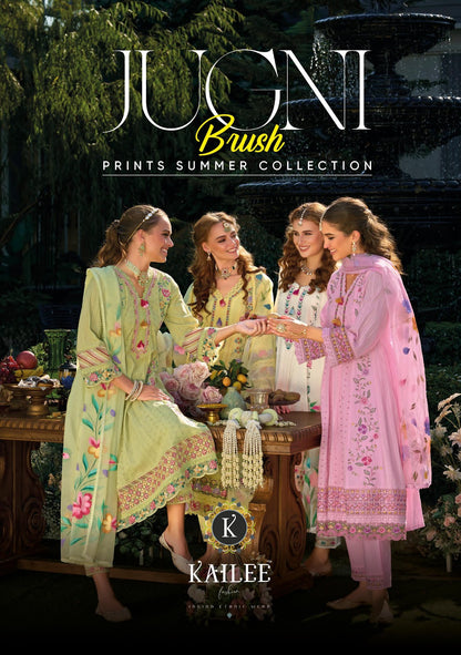 Jugani Kailee Fashion Pure Cotton Readymade Anarkali Suits Supplier India