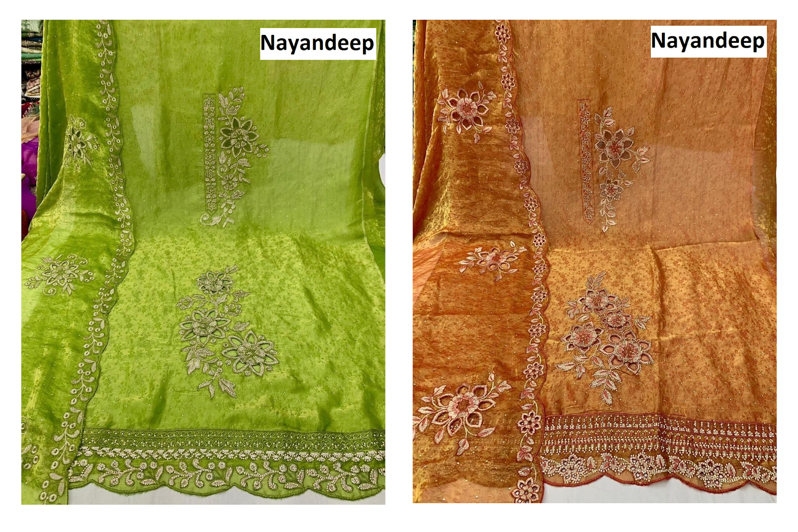 Jugni Nayandeep Jacquard Salwar Suits Supplier