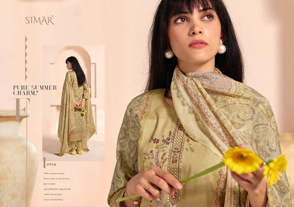 Jugni Simar Cotton Pant Style Suits Manufacturer Ahmedabad