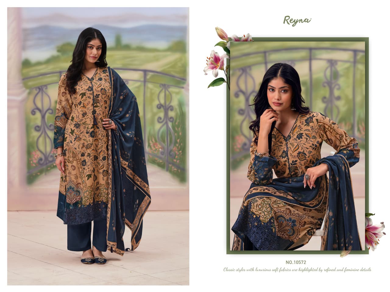 Jugnu Reyna Banarasi Pant Style Suits Wholesale Price