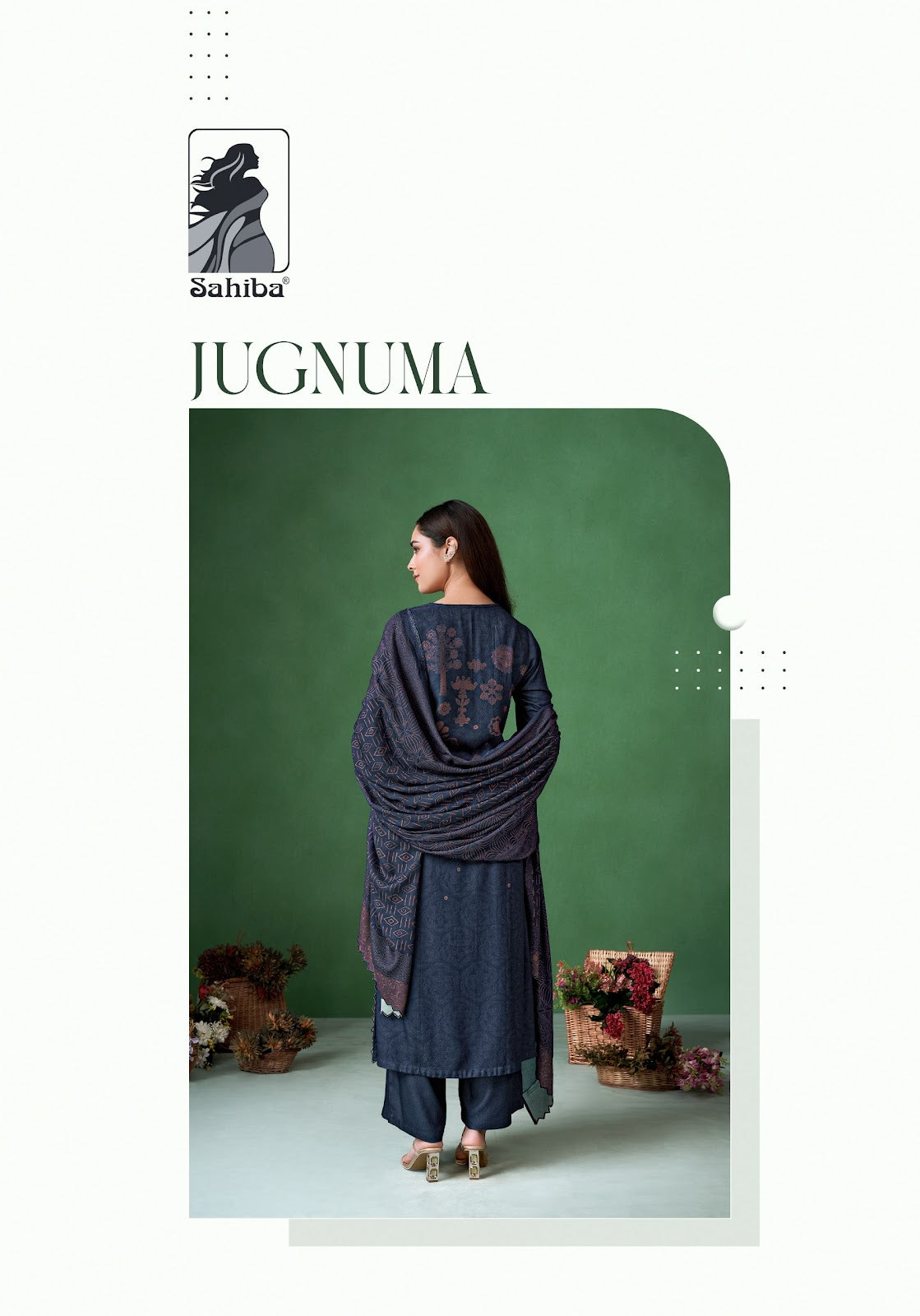 Jugnuma Sahiba Pashmina Suits Supplier Gujarat