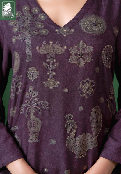 Jugnuma Sahiba Pashmina Suits Supplier Gujarat