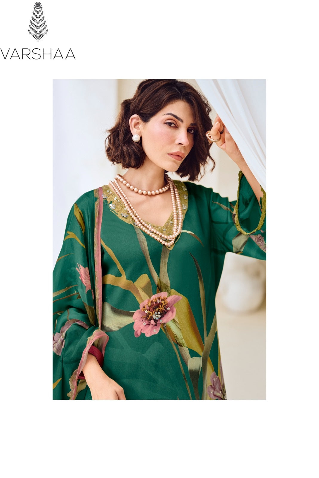 Jugunuma Varshaa Viscose Muslin Pant Style Suits Wholesale Price