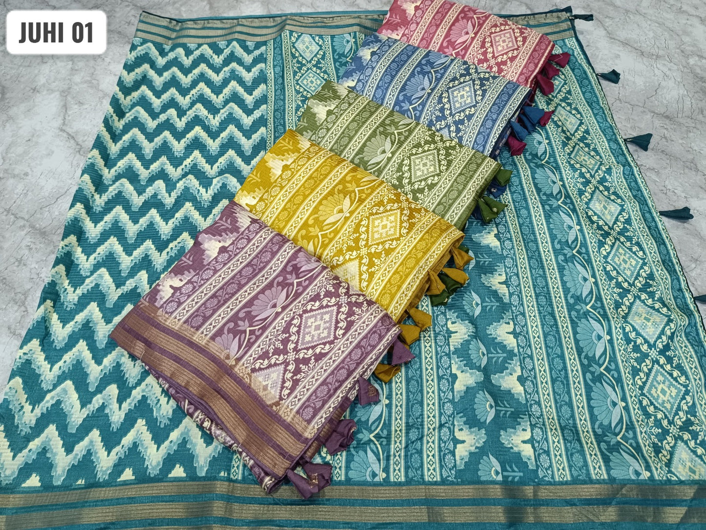 Juhi 1 Kalpveli Dola Silk Sarees Exporter India