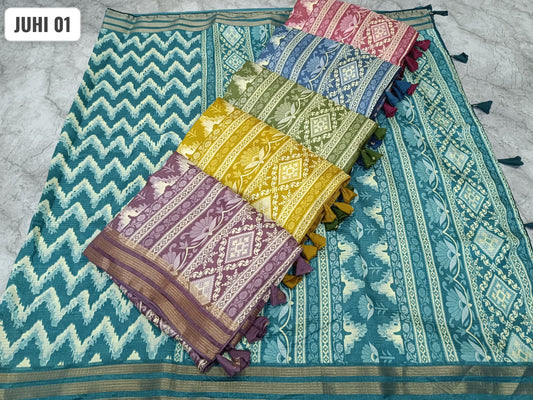 Juhi 1 Kalpveli Dola Silk Sarees Exporter India
