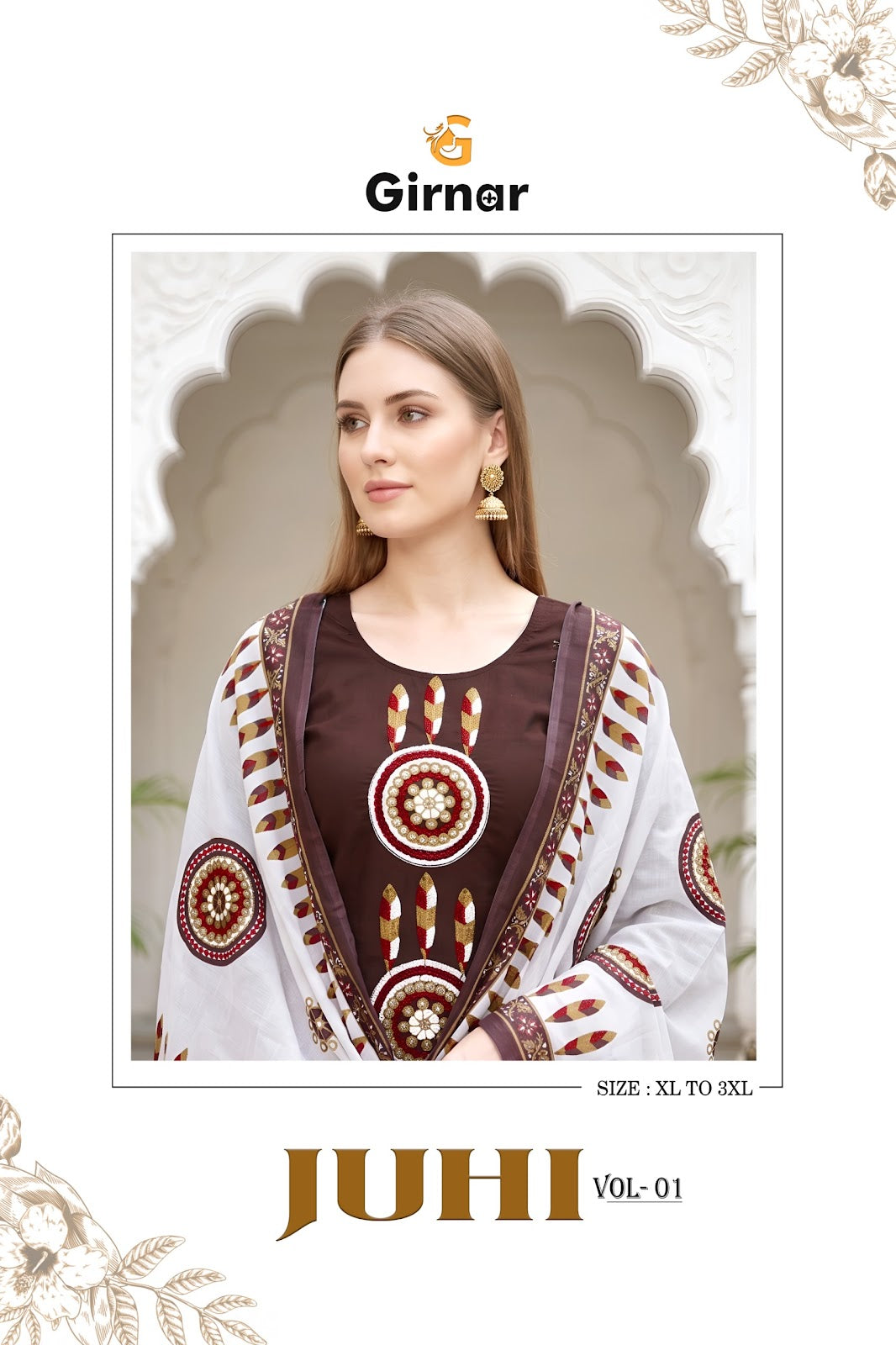 Juhi Vol 1 Girnar Readymade Cotton Pant Suits Supplier Gujarat