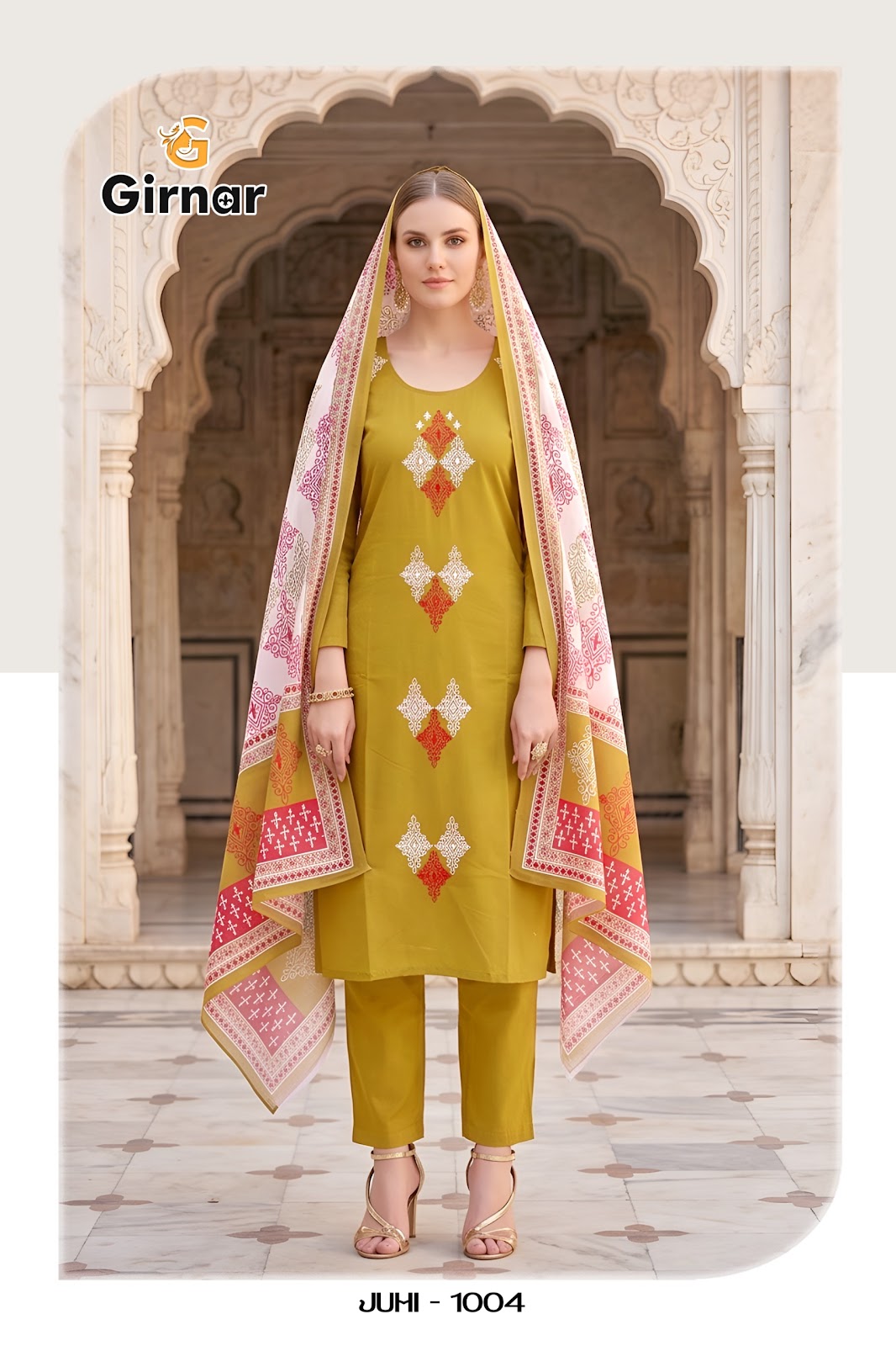 Juhi Vol 1 Girnar Readymade Cotton Pant Suits Supplier Gujarat