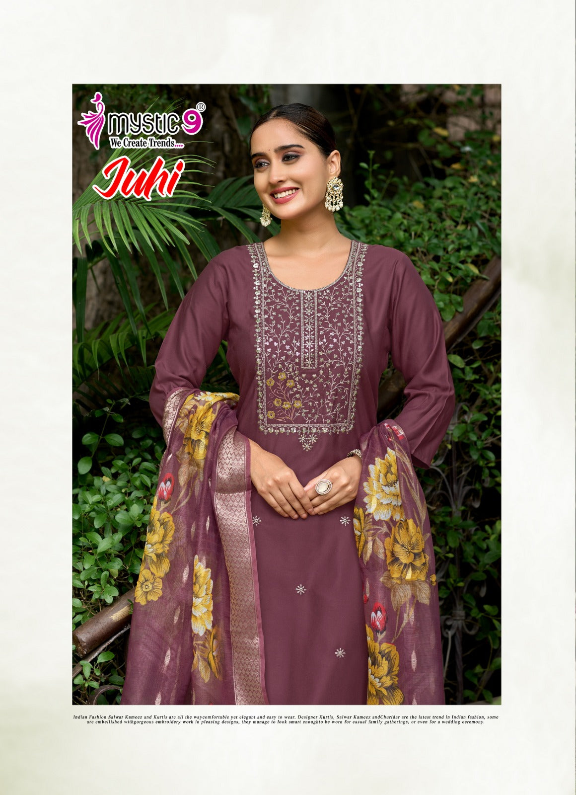 Juhi Vol 2 Mystic 9 Gaji Silk Readymade Pant Style Suits Exporter India