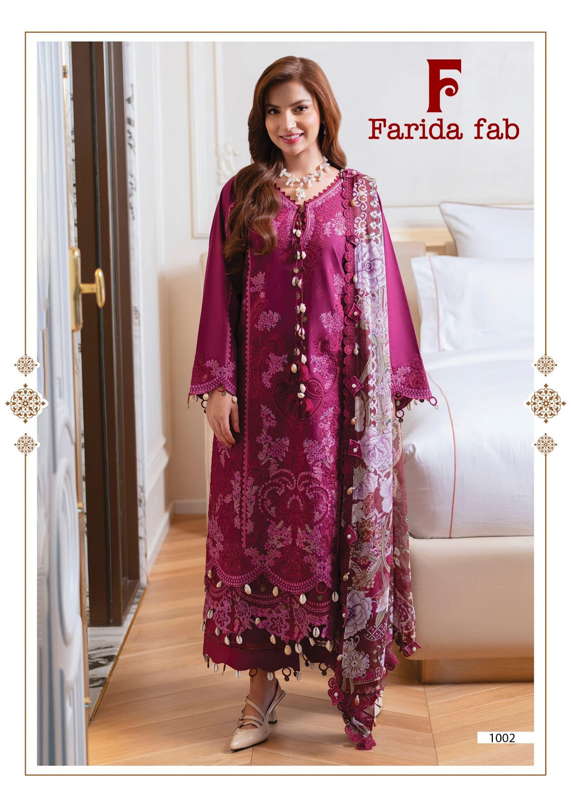 Julfat Vol 11 Farida Fab Lawn Cotton Karachi Salwar Suits Supplier