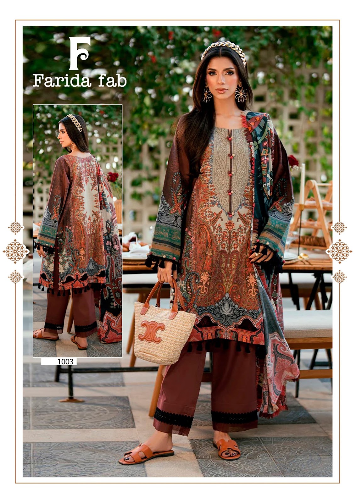 Julfat Vol 11 Farida Fab Lawn Cotton Karachi Salwar Suits Supplier