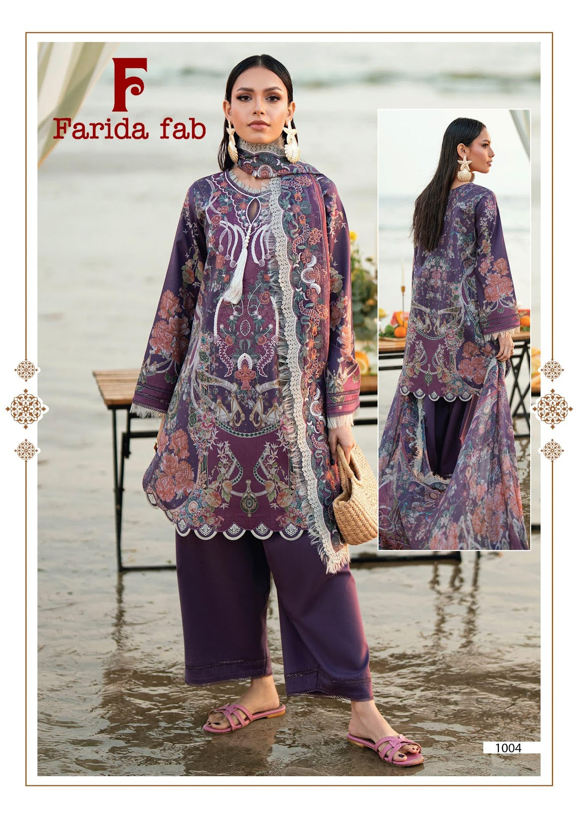 Julfat Vol 11 Farida Fab Lawn Cotton Karachi Salwar Suits Supplier