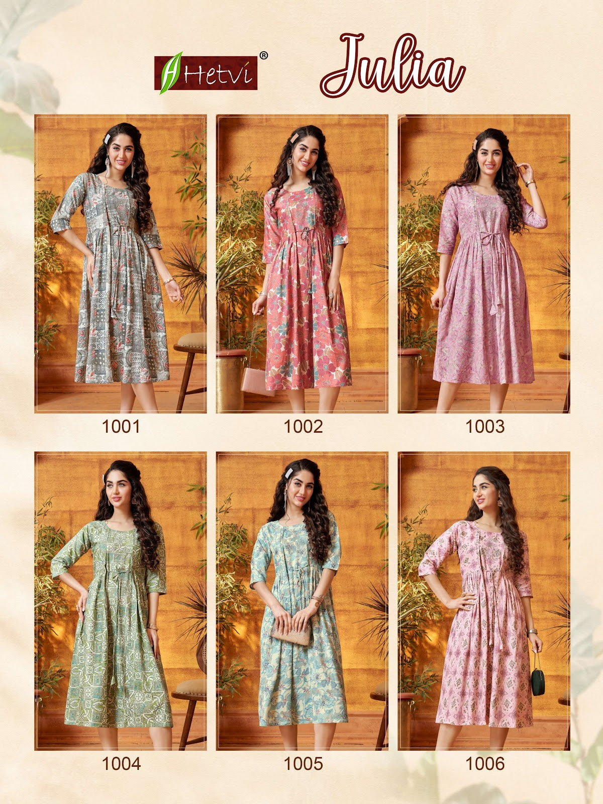 Julia Hetvi Capsule Print Anarkali Kurtis