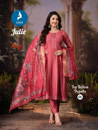 Julie Kaya Vertican Readymade Anarkali Suits Exporter India
