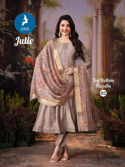 Julie Kaya Vertican Readymade Anarkali Suits Exporter India