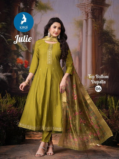 Julie Kaya Vertican Readymade Anarkali Suits Exporter India