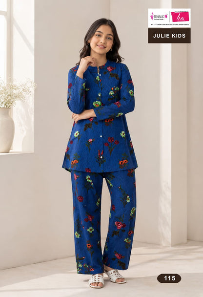 Julie Vol 1 Mystic 9 Viscose Girls Co Ord Set Wholesaler Gujarat