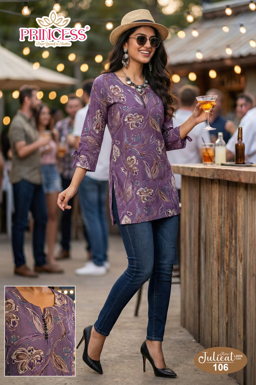 Julieat Princess Creation Vetican Short Kurtis Supplier Gujarat