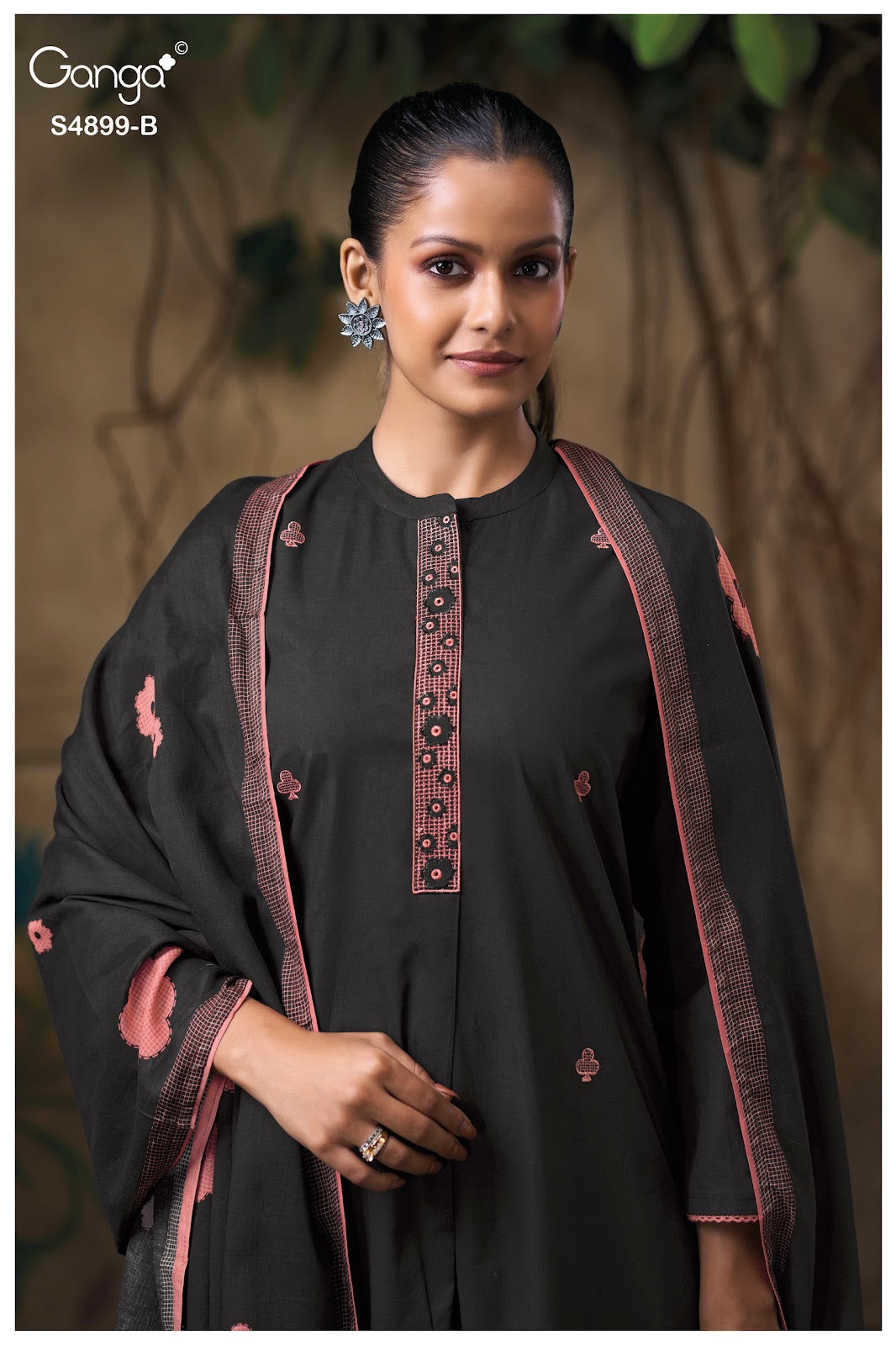 Juliera S4899 Ganga Cotton Plazzo Style Suits Supplier Ahmedabad