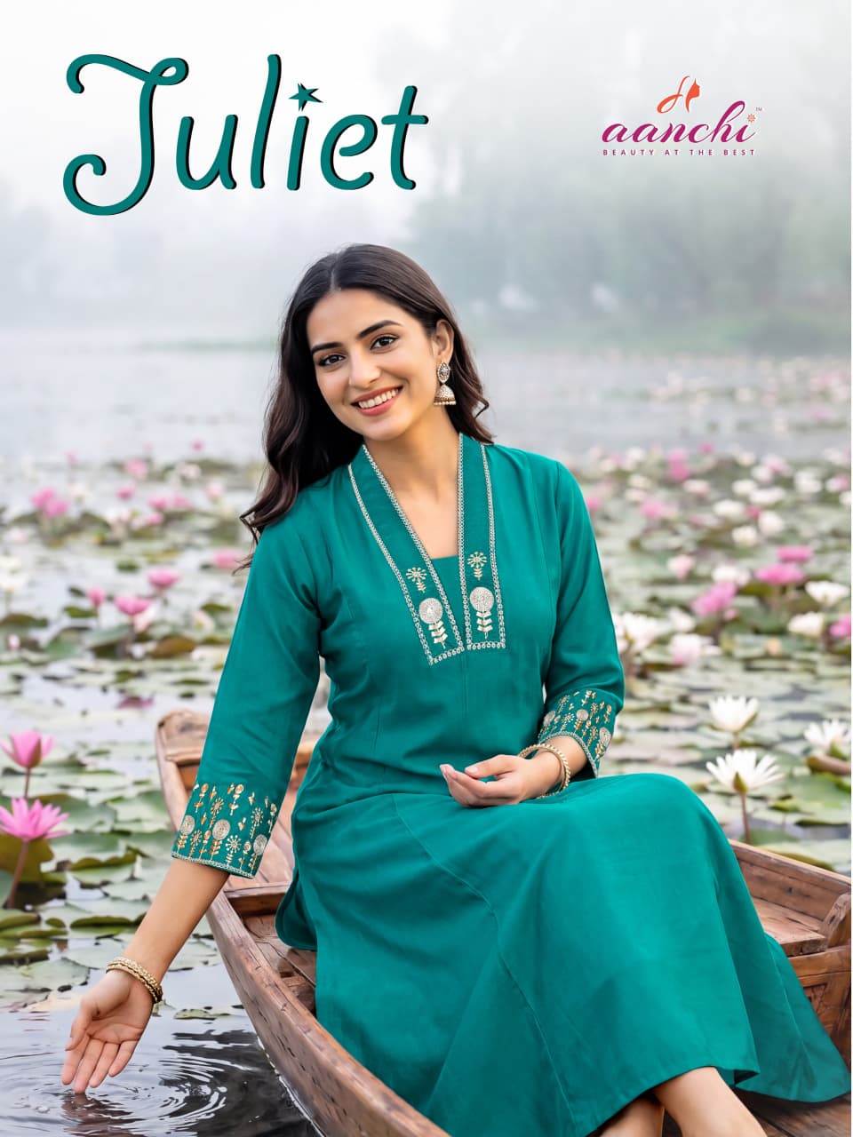 Juliet Aanchi A-Line Kurti Exporter Gujarat