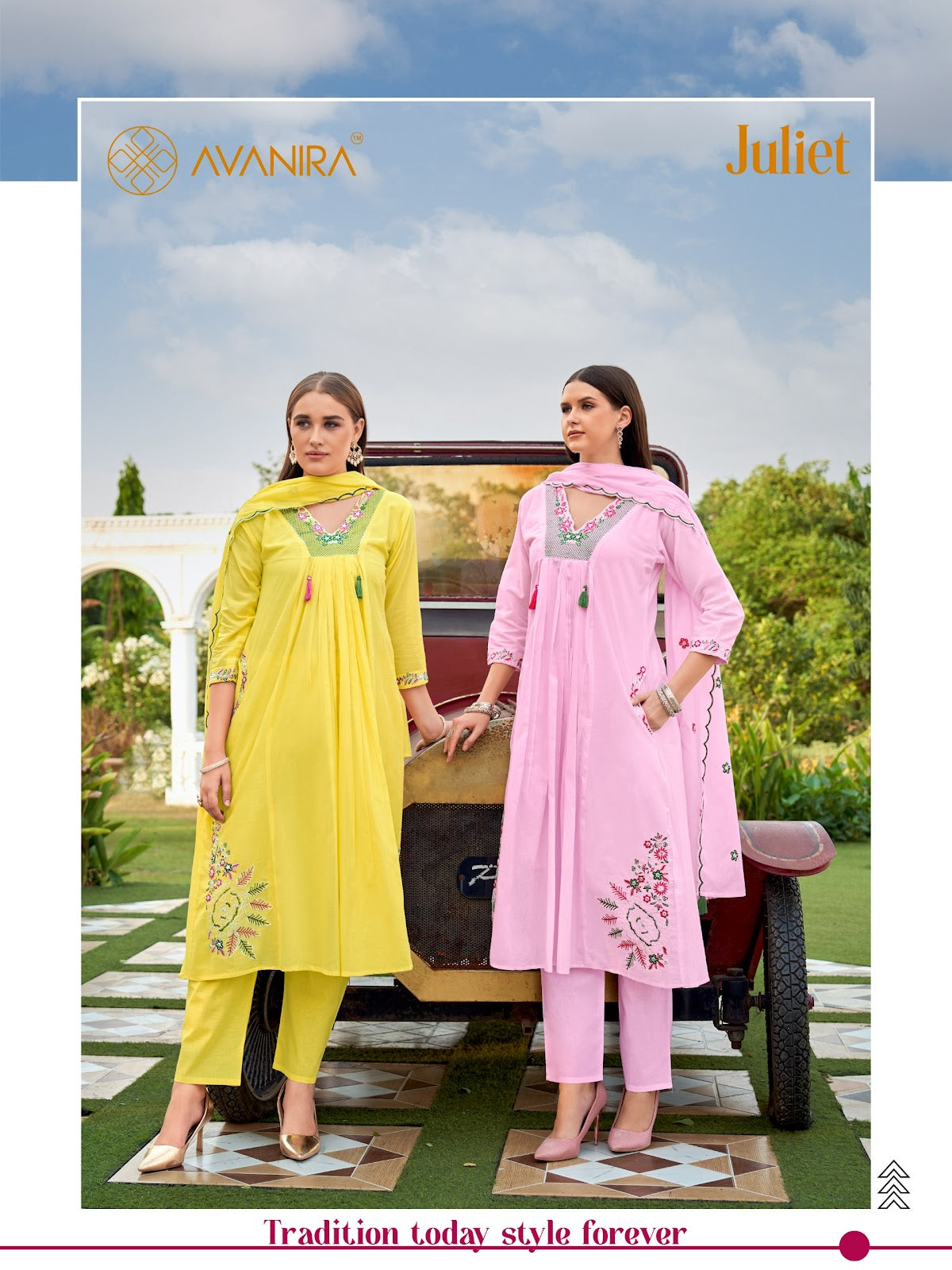 Juliet Avanira Mal Cotton Readymade Anarkali Suits Manufacturer