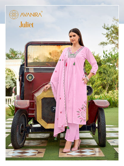 Juliet Avanira Mal Cotton Readymade Anarkali Suits Manufacturer