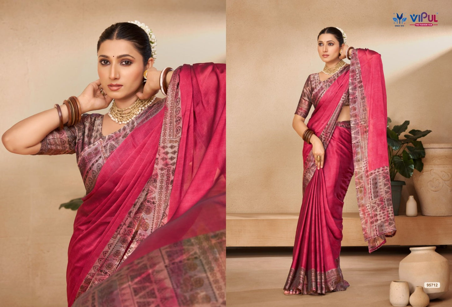 Juliet Chiffon Vol 29 Vipul Rangoli Sarees Wholesaler India