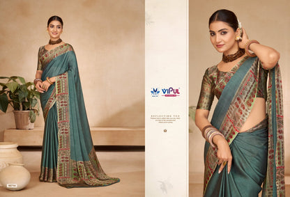 Juliet Chiffon Vol 29 Vipul Rangoli Sarees Wholesaler India