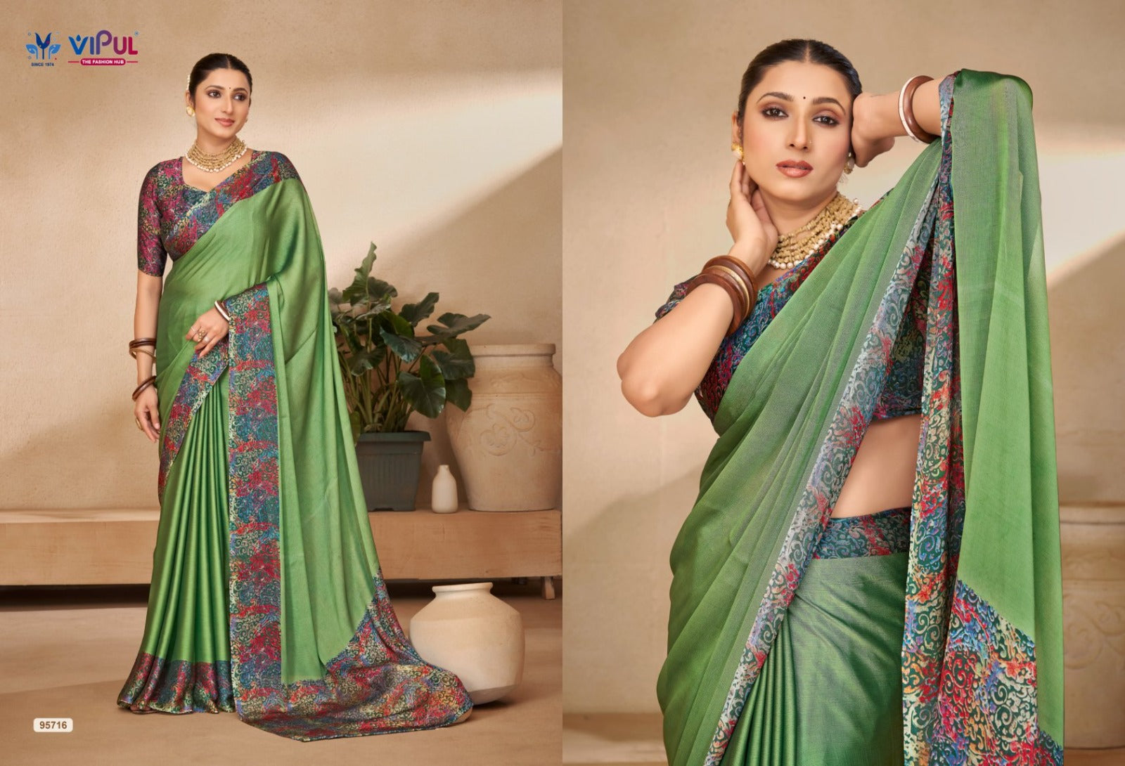 Juliet Chiffon Vol 29 Vipul Rangoli Sarees Wholesaler India