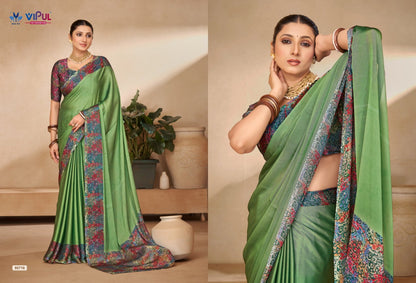 Juliet Chiffon Vol 29 Vipul Rangoli Sarees Wholesaler India