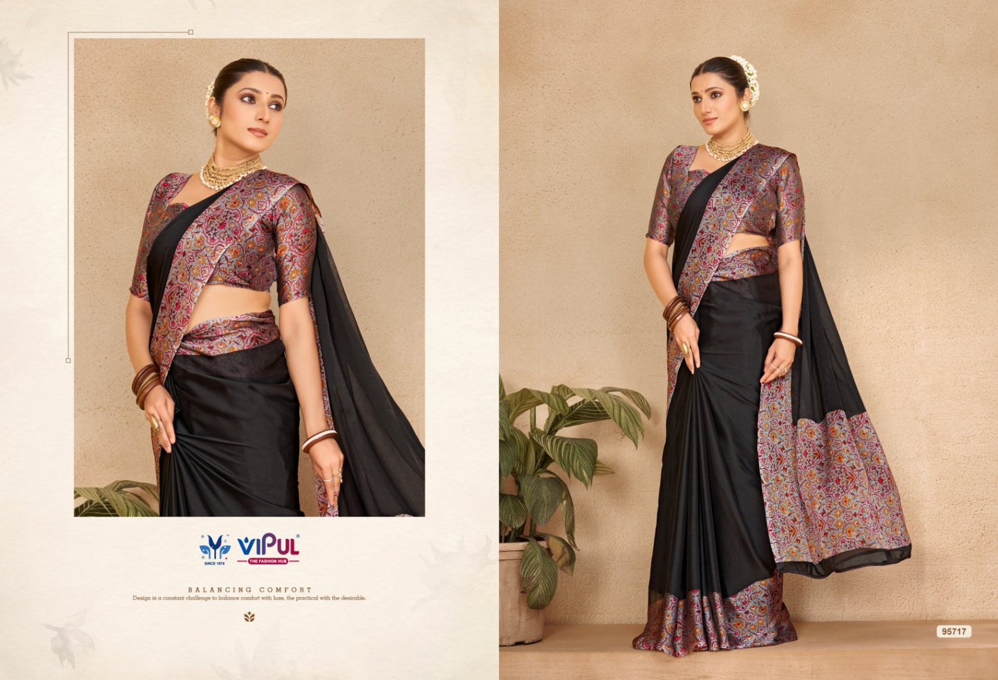 Juliet Chiffon Vol 29 Vipul Rangoli Sarees Wholesaler India