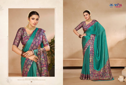 Juliet Chiffon Vol 29 Vipul Rangoli Sarees Wholesaler India