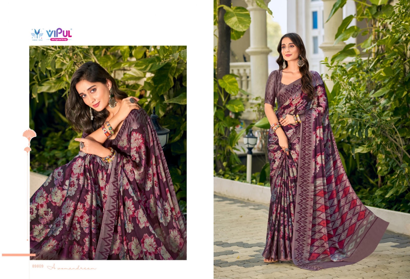 Juliet Chiffon Vol 20 Vipul Chiffon Sarees Manufacturer India