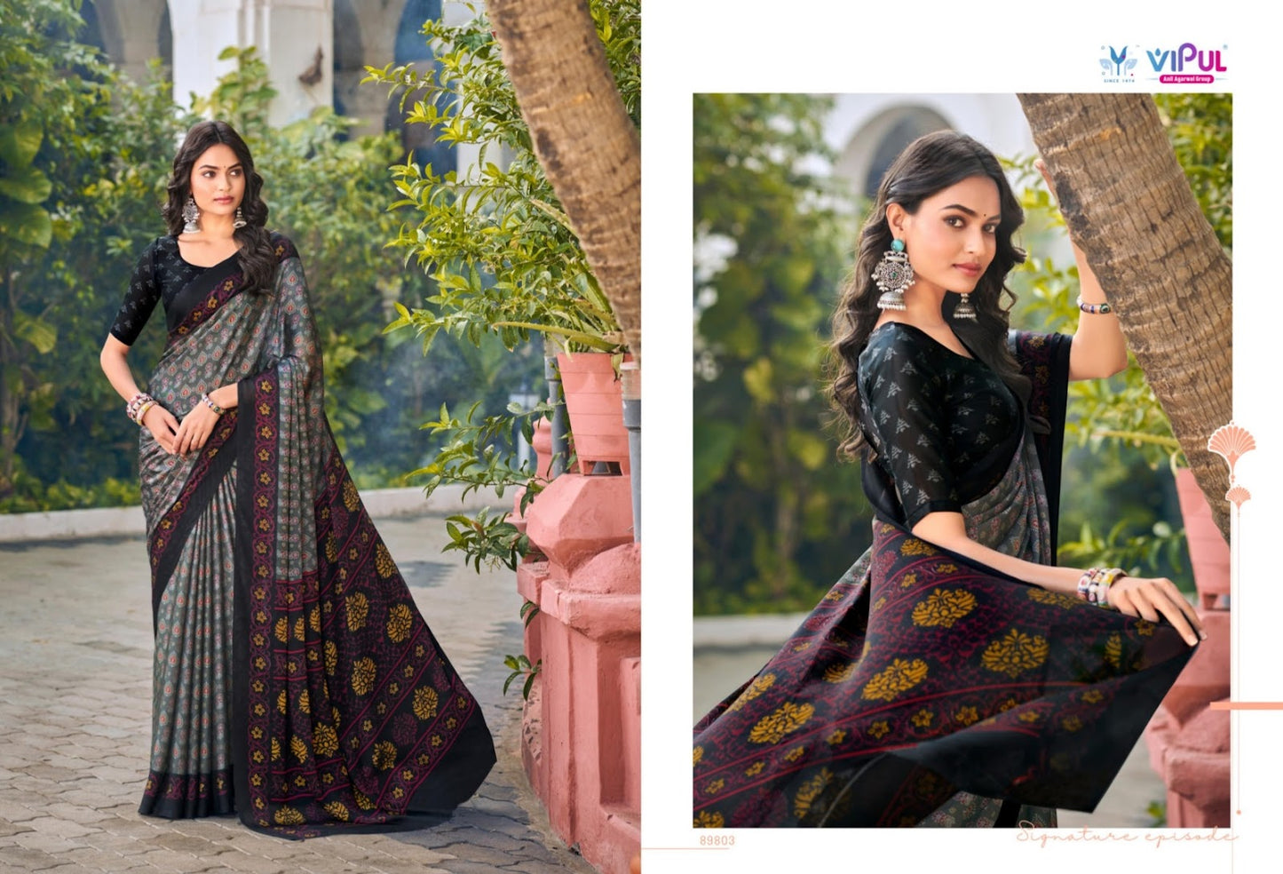 Juliet Chiffon Vol 20 Vipul Chiffon Sarees Manufacturer India