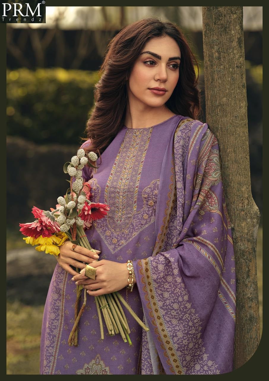 Juliette Prm Trendz Bemberg Muslin Pant Style Suits Manufacturer India