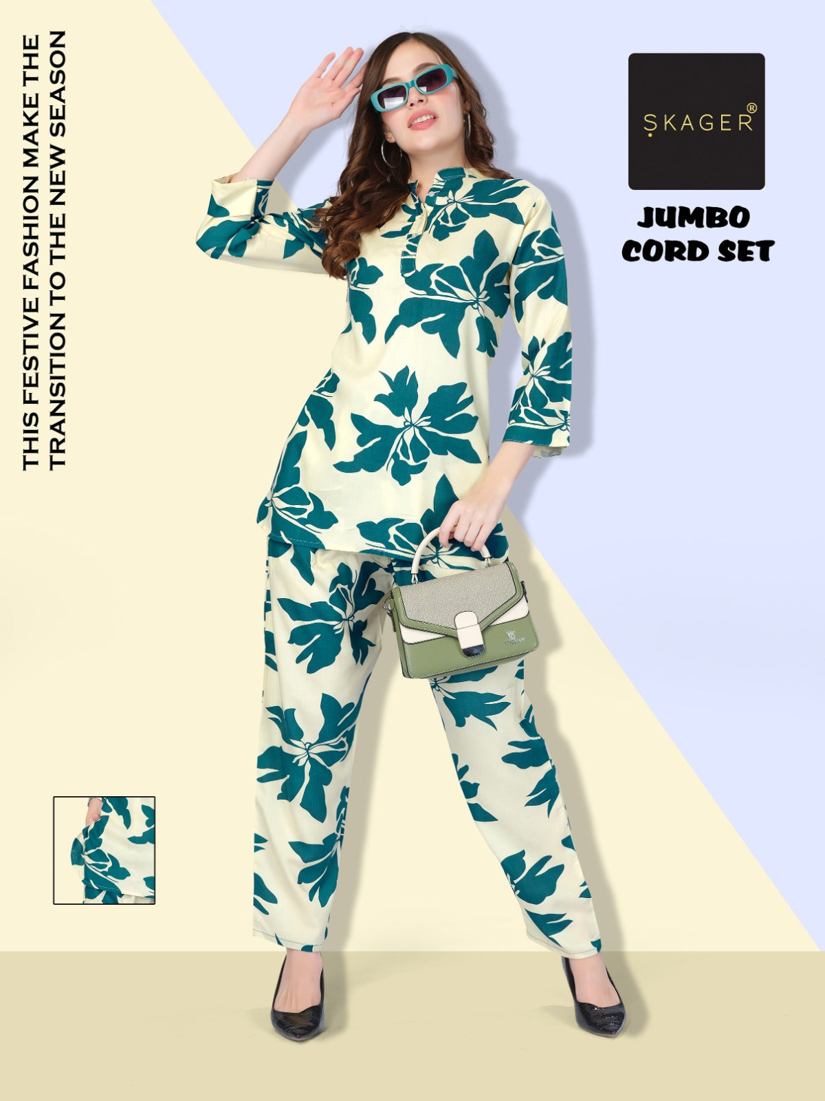 Jumbo Size 1310 Skager Rayon 17Kg Co Ord Set Manufacturer Gujarat