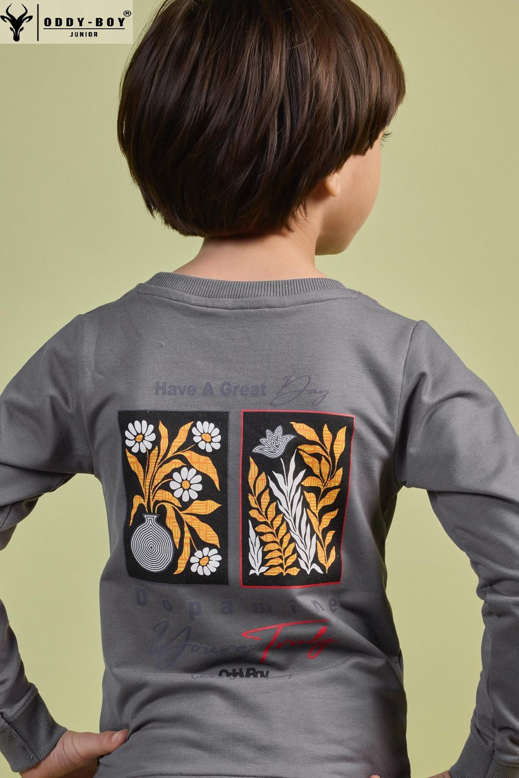 Junior Obj 166-A 166-B Oddy Boy Lycra Looper Boys Tshirt Wholesale Price