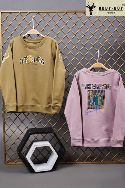 Junior Obj 166-A 166-B Oddy Boy Lycra Looper Boys Tshirt Wholesale Price