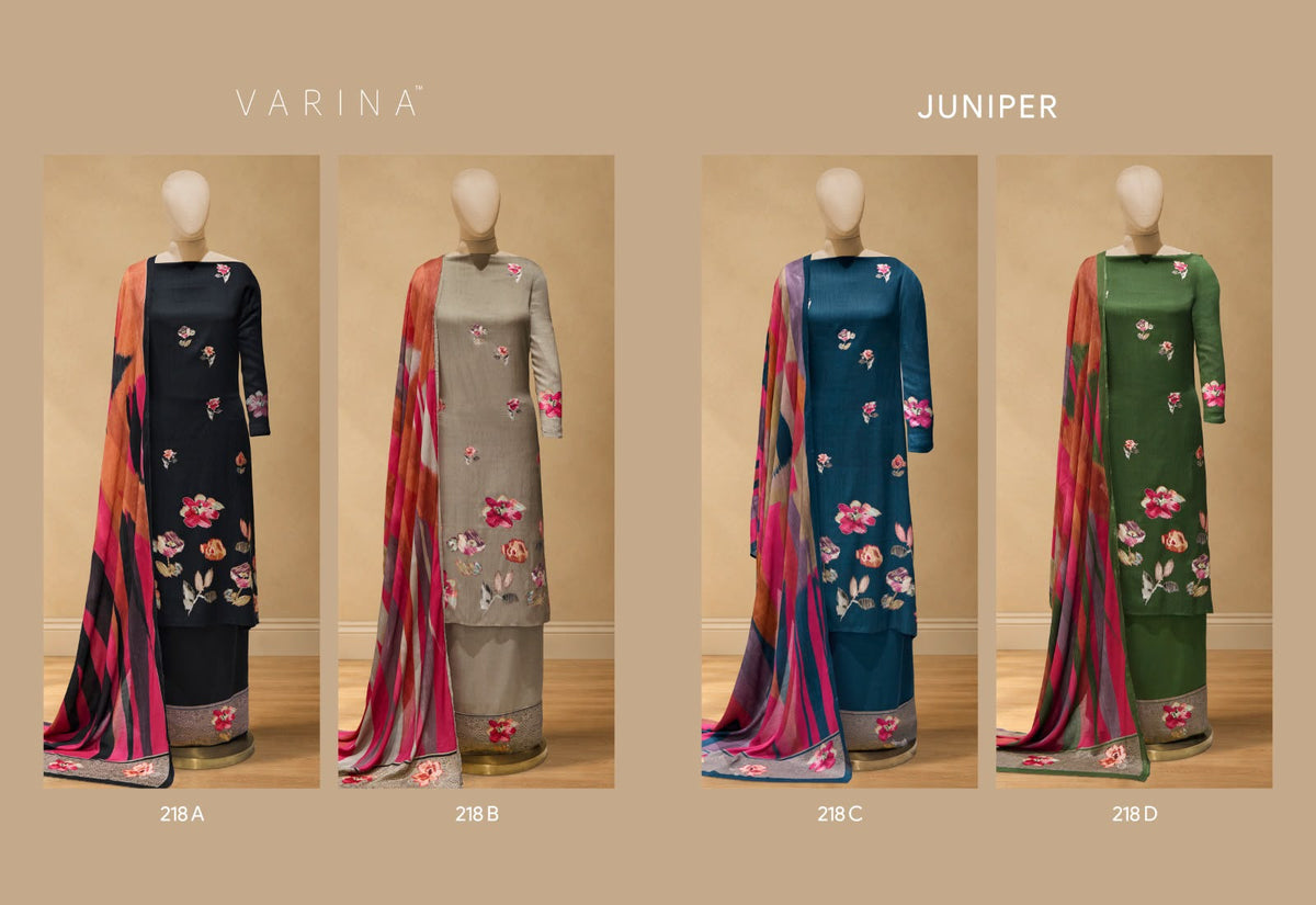 Juniper Varina Corduroy Pashmina Suits Wholesale Price