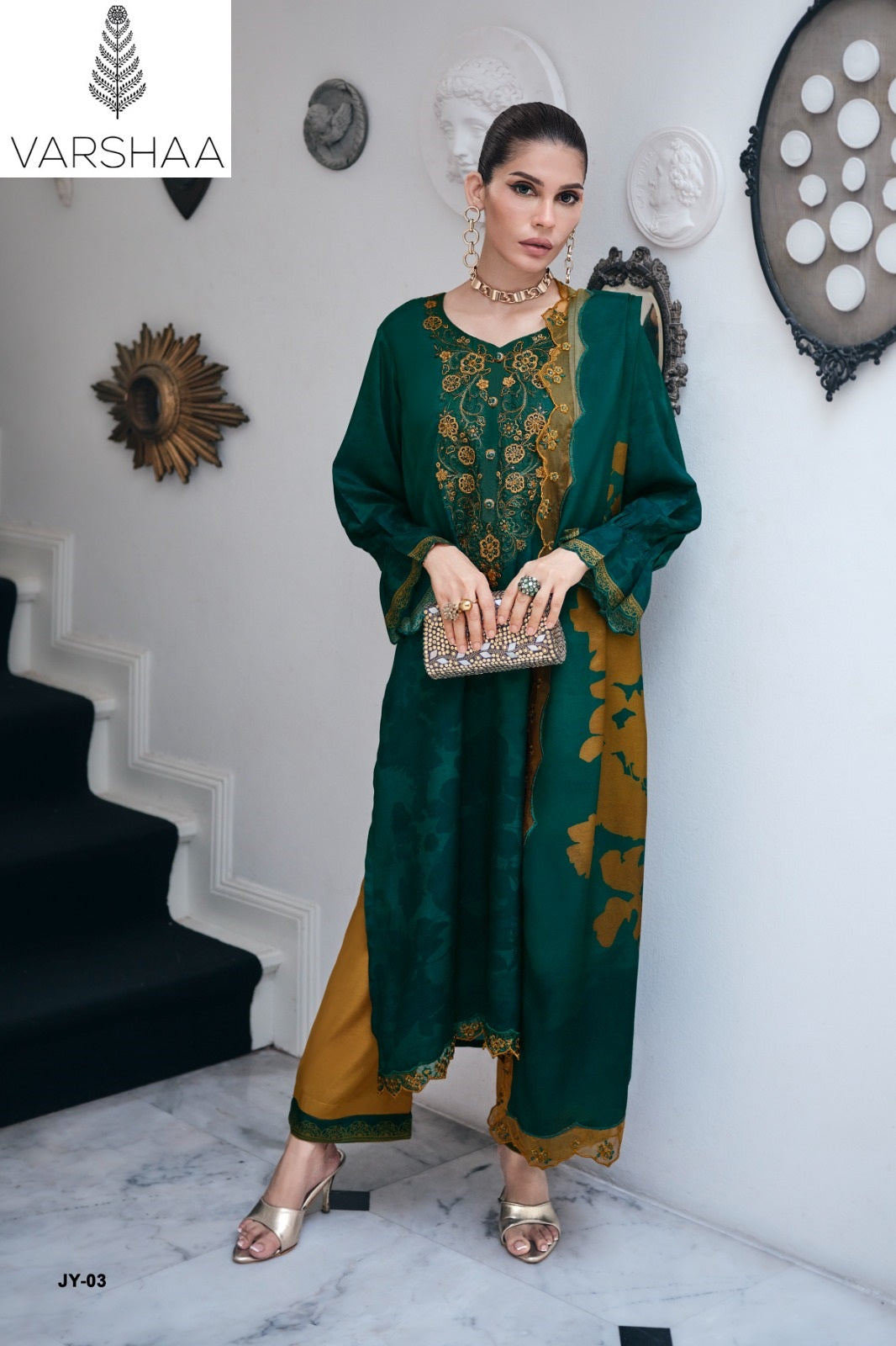 Just The Way You Are Varshaa Viscose Pashmina Suits Wholesaler Gujarat