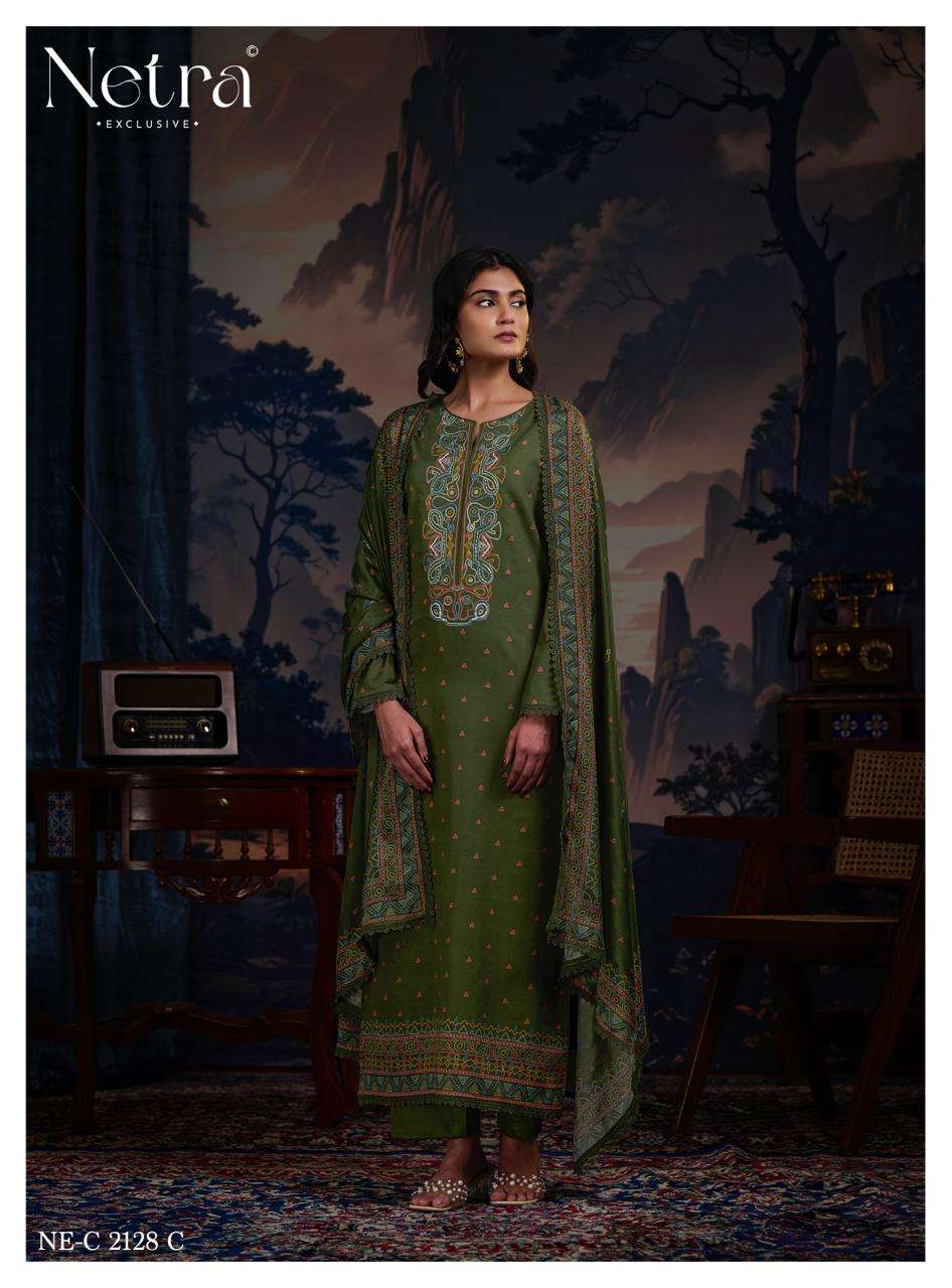 Juvi Netra Cotton Pant Style Suits Manufacturer Ahmedabad
