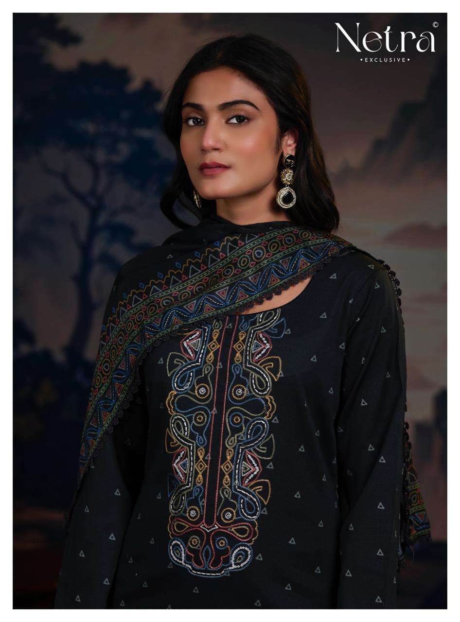 Juvi Netra Cotton Pant Style Suits Manufacturer Ahmedabad