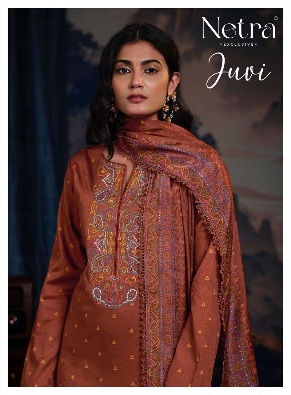 Juvi Netra Cotton Pant Style Suits Manufacturer Ahmedabad
