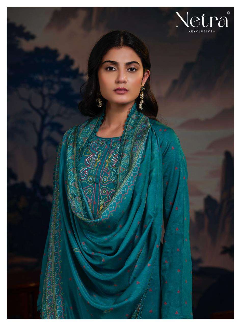 Juvi Netra Cotton Pant Style Suits Manufacturer Ahmedabad