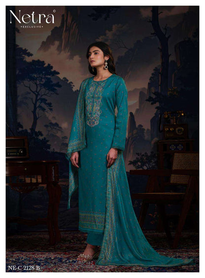Juvi Netra Cotton Pant Style Suits Manufacturer Ahmedabad