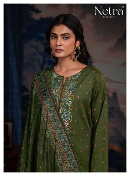 Juvi Netra Cotton Pant Style Suits Manufacturer Ahmedabad
