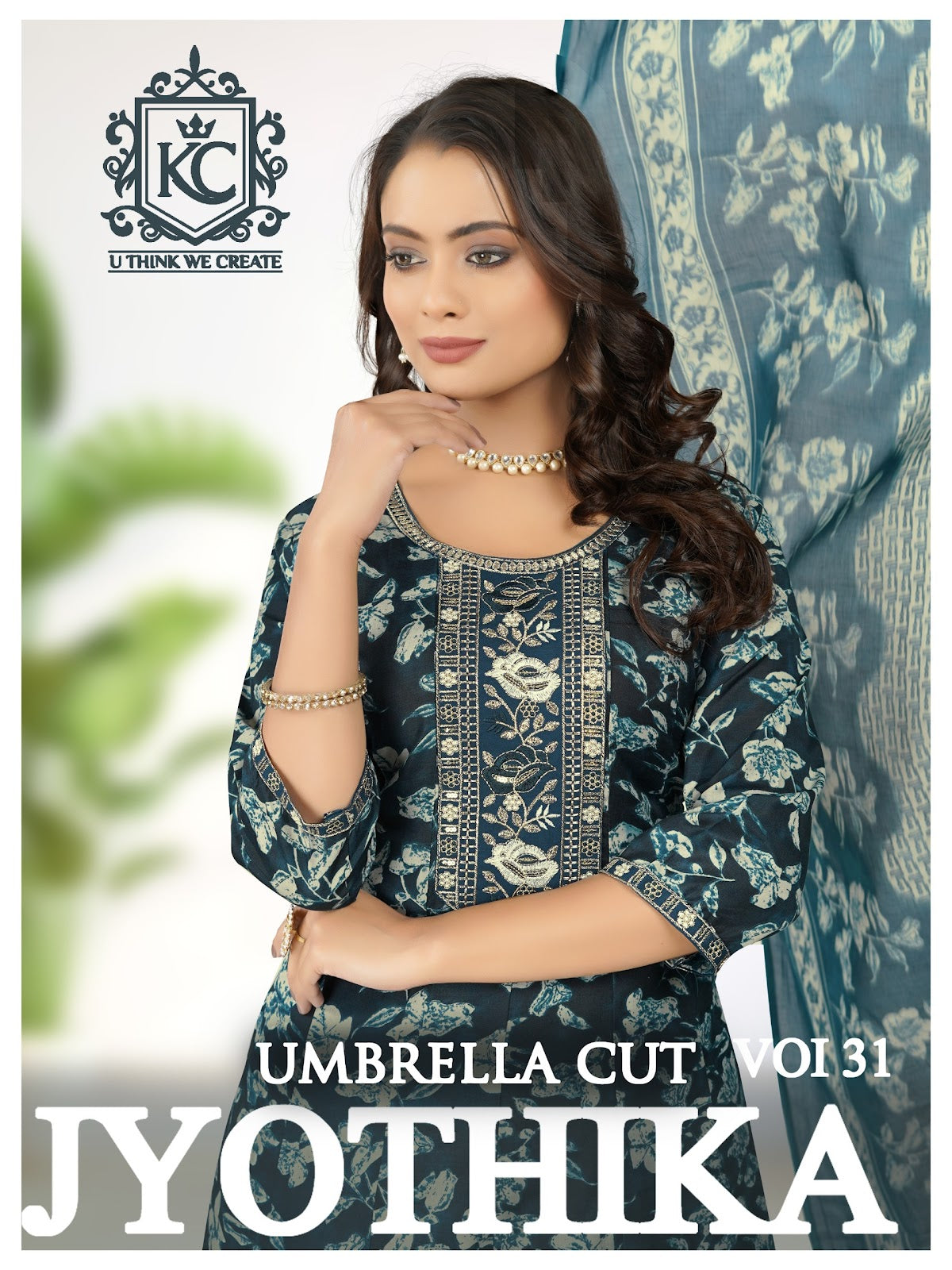 Jyothika Vol 31 Kcf Cotton Readymade Anarkali Suits Wholesaler Gujarat