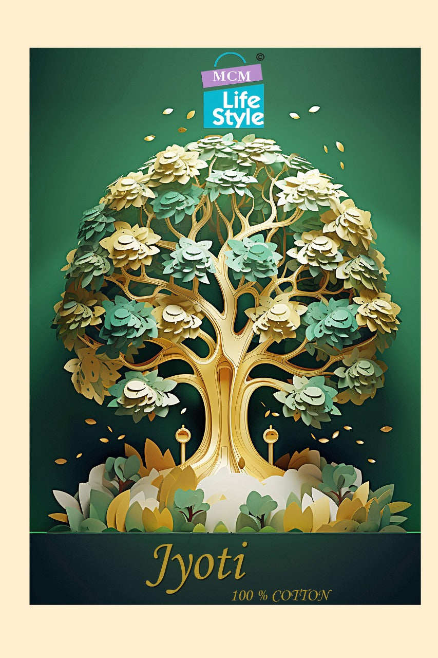 Jyoti Mcm Lifestyle Readymade Cotton Pant Suits Supplier